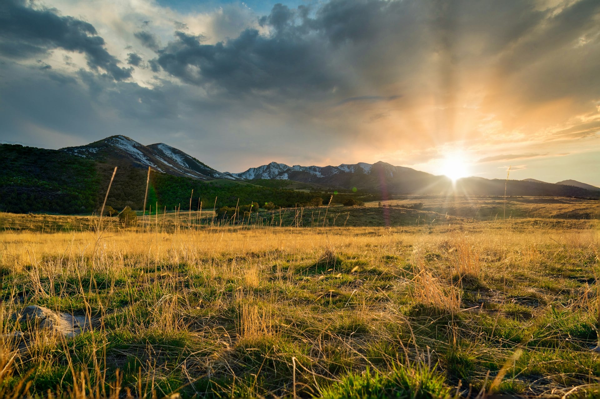 Wasatch Mountains panorama